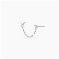 Mono orecchino Mabina Donna SECRET GARDEN in Argento Zircone 563574 - 563574